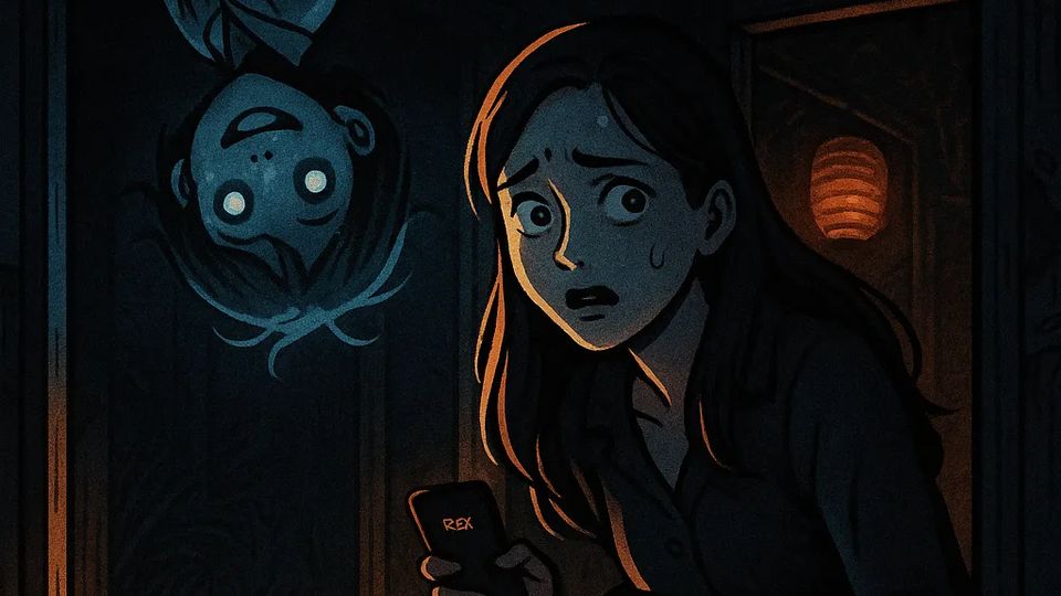 A Game of Hide-and-Seek in an Empty House