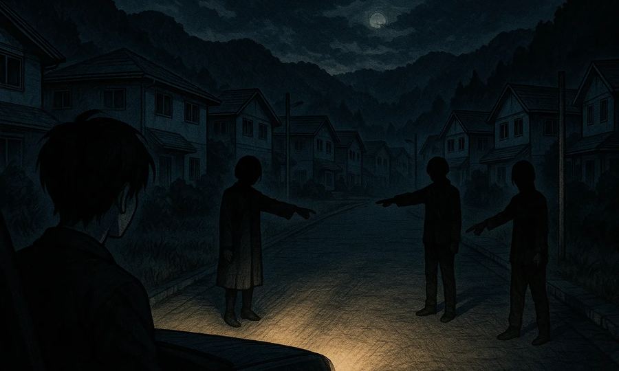 山奥の住宅地