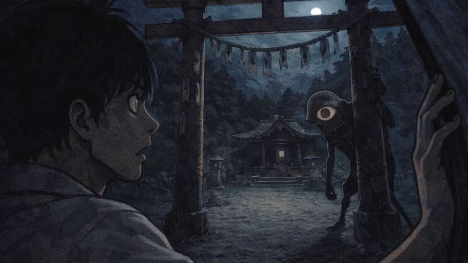The Deserted Shrine Deep in the Mountains
