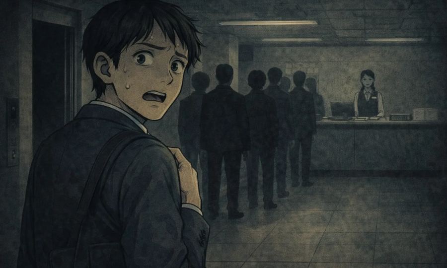 市役所の地下