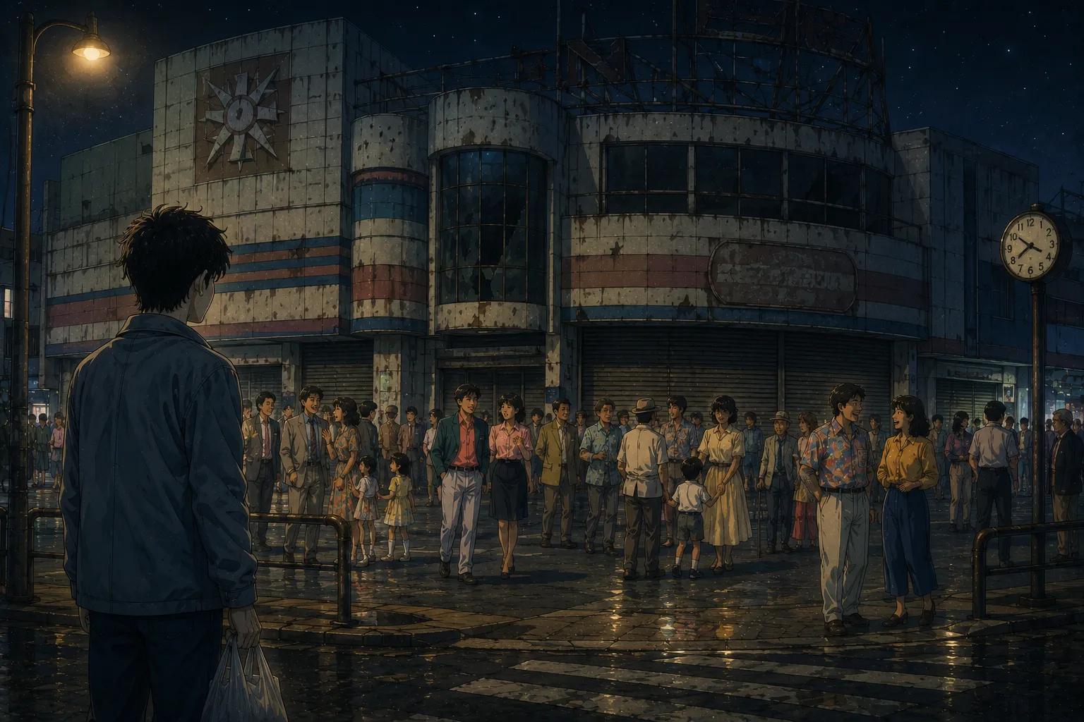ショッピングモールの廃墟