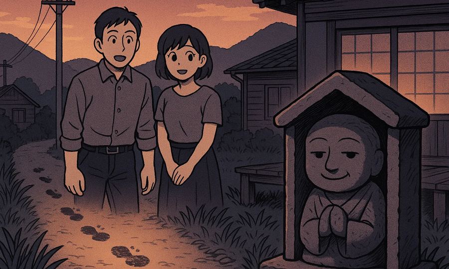 道祖神を動かした家