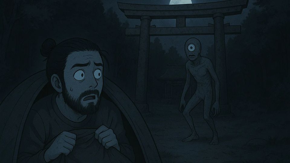 The Deserted Shrine Deep in the Mountains