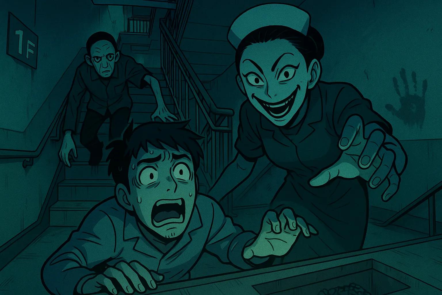 コンビニがあるフロア