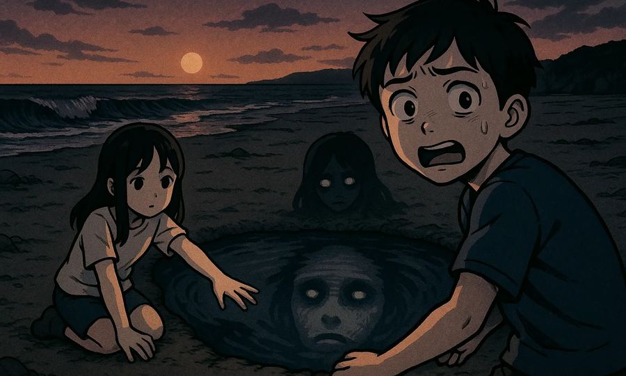 大きな潮溜まり