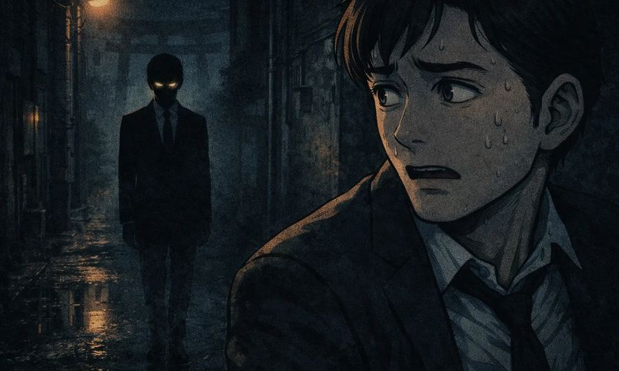 狐目の男