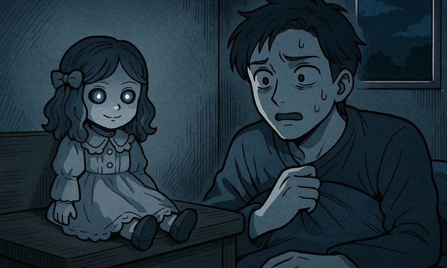 戻ってくる人形