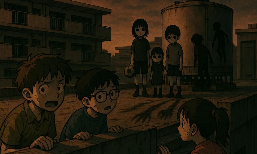 団地の悪ガキ