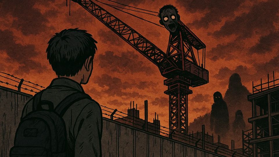 The Crane at the Construction Site