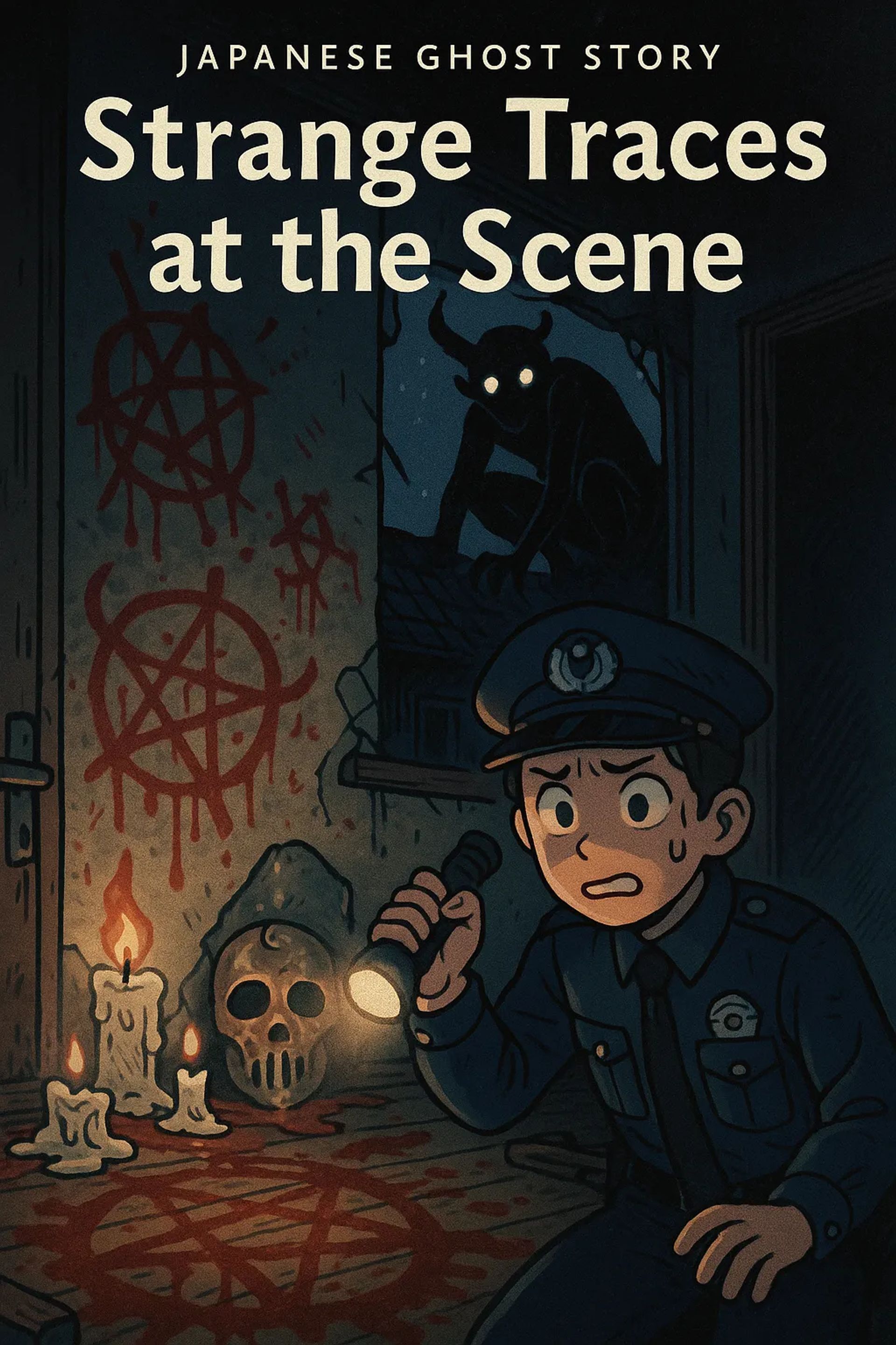 Japanese Ghost Story illustration "title: A Certain Disappearance"