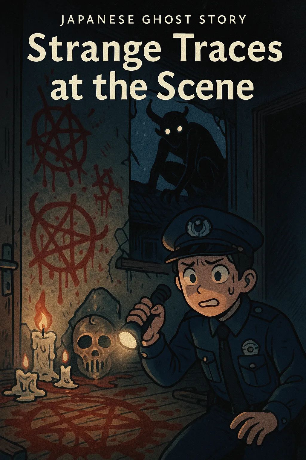 Japanese Ghost Story illustration "title: A Certain Disappearance"