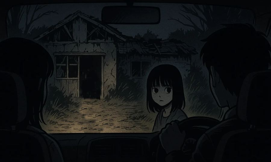 肝試しで出会った女の子