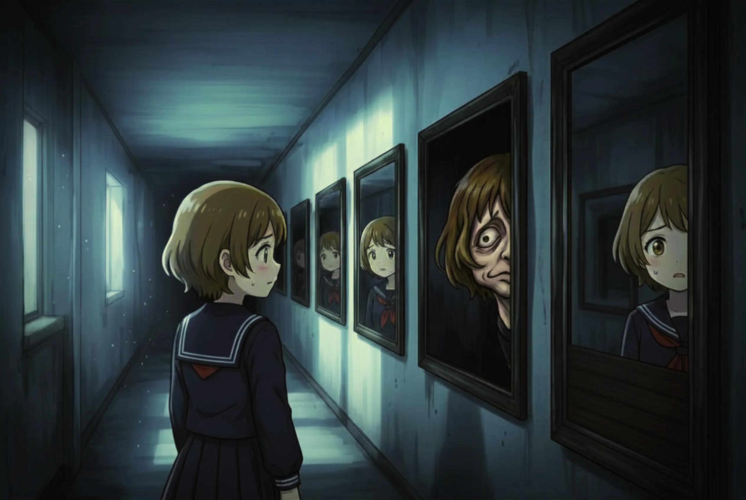 鏡の怖い話