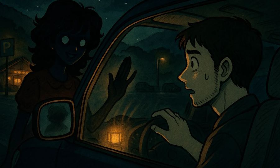 道の駅の女