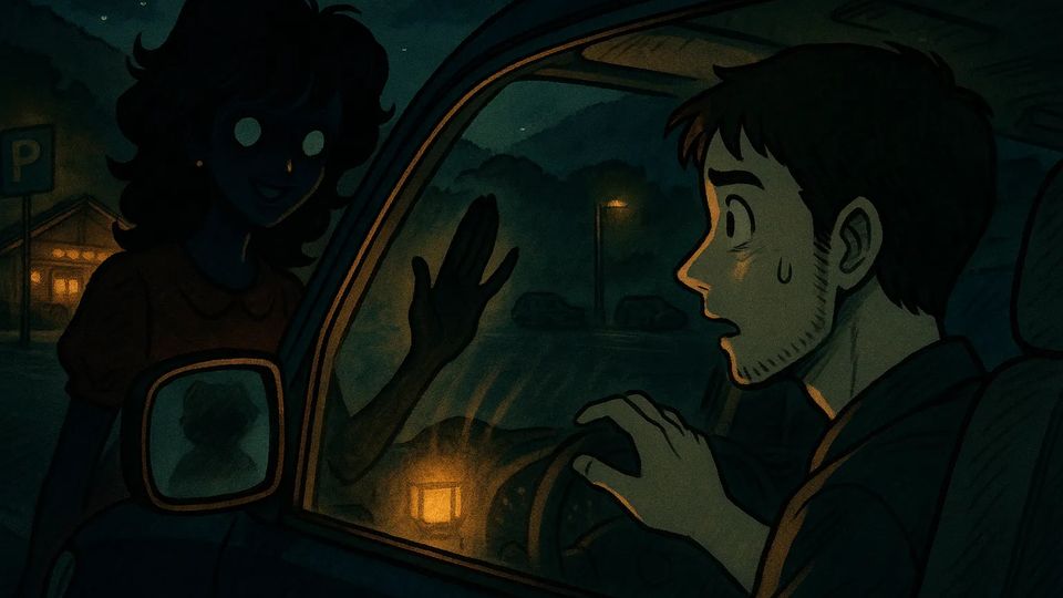 The Woman at the Roadside Station