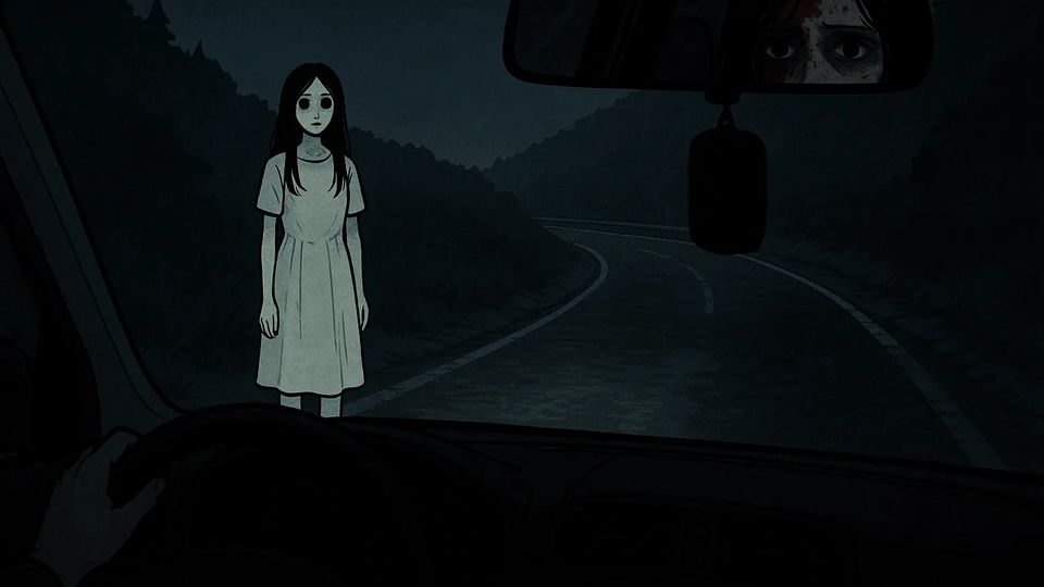 The Girl on the Mountain Road