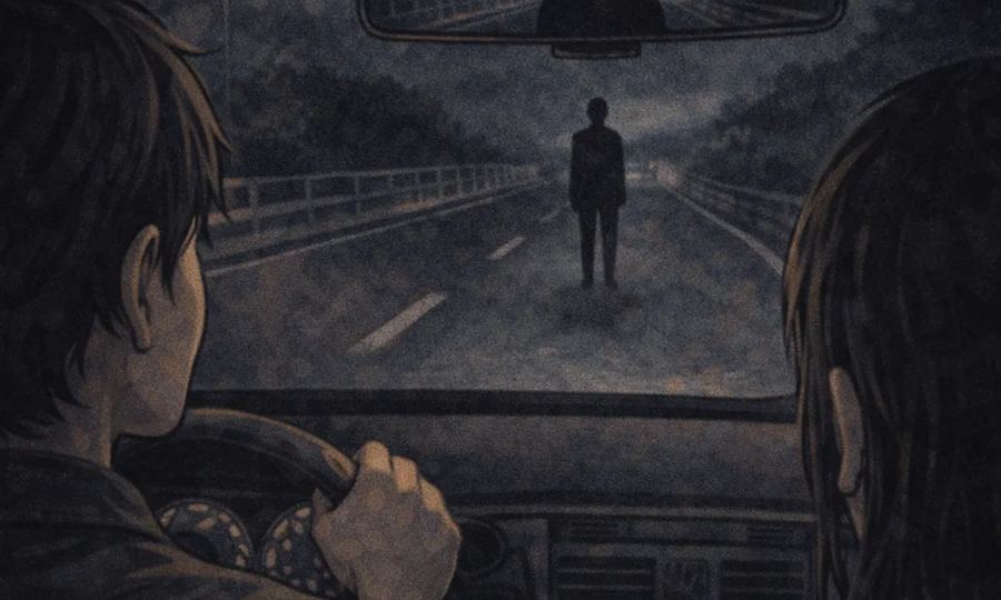The Figure on the Highway
