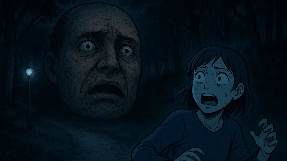 The Face in the Woods