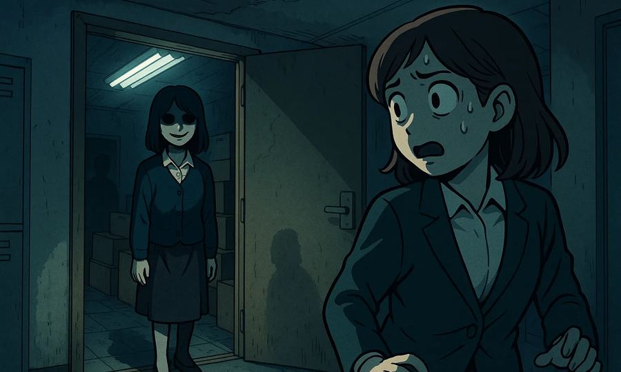 倉庫の女