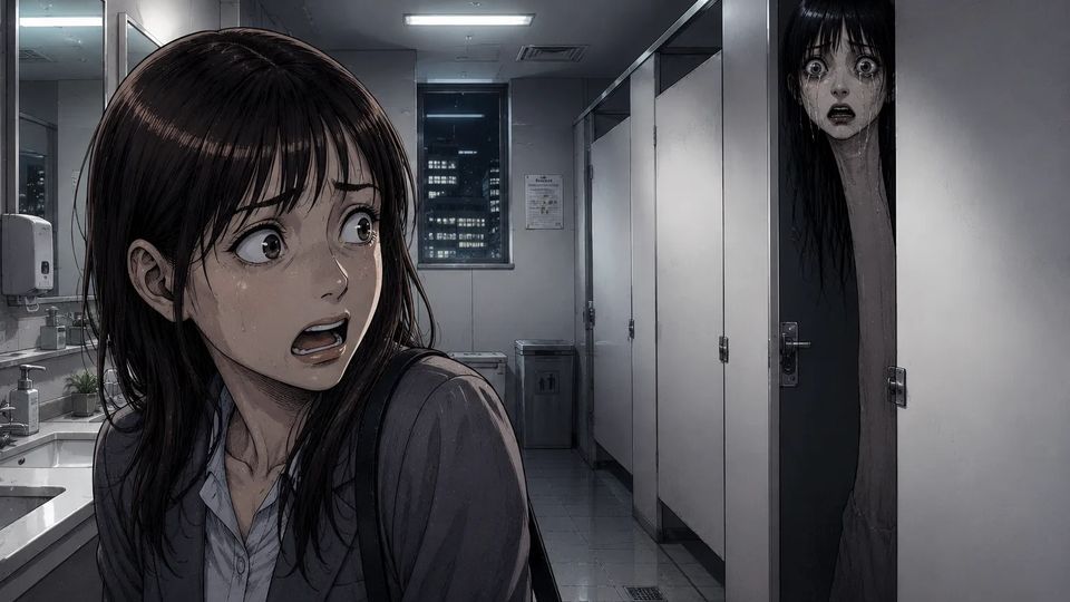 Yamagishi-san in the Restroom
