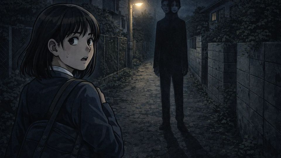 The Person Standing on the Path