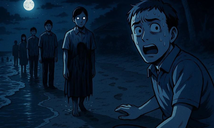 夜の行列