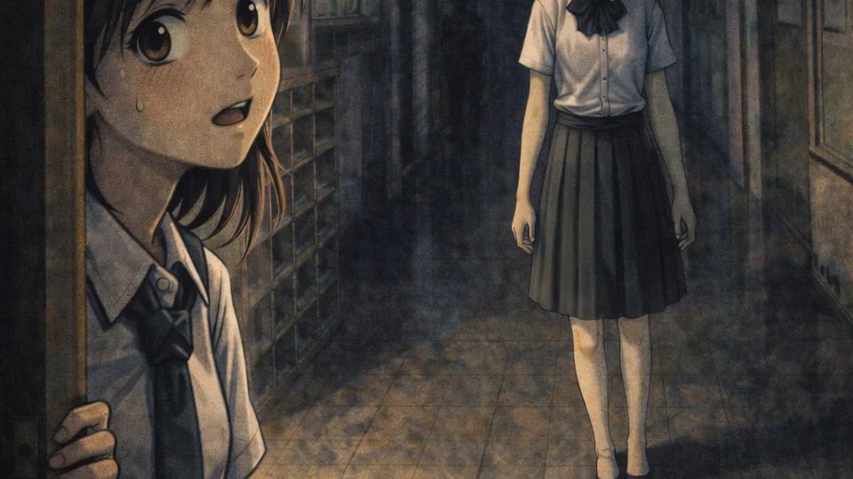 The Student in the Hallway