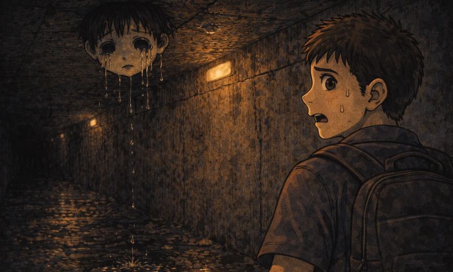 地下道の幽霊
