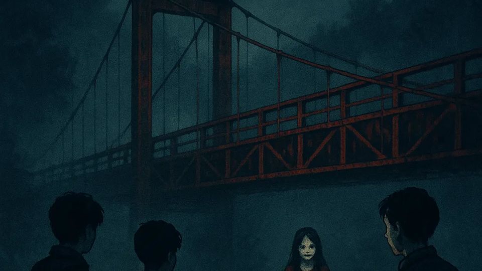 The Woman of the Red Bridge