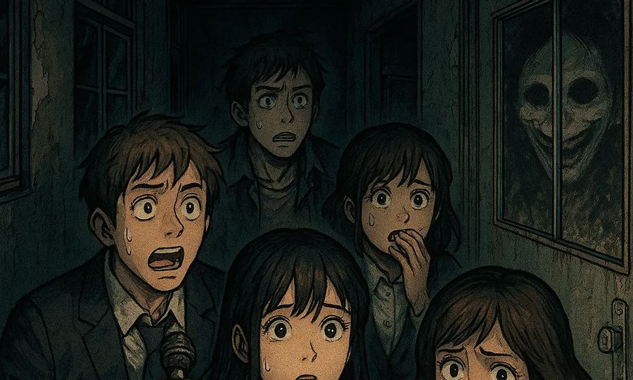 The Haunted School's Broadcast Room