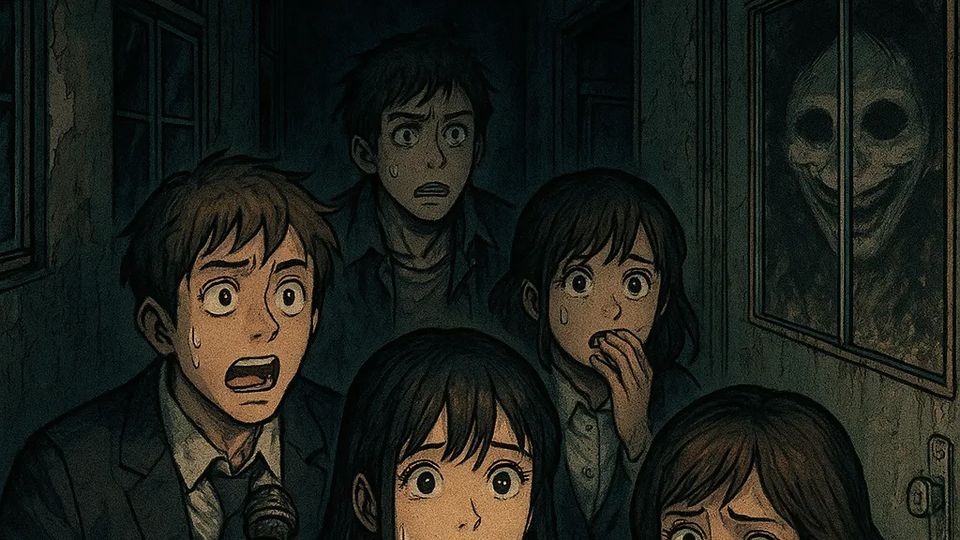 The Haunted School's Broadcast Room