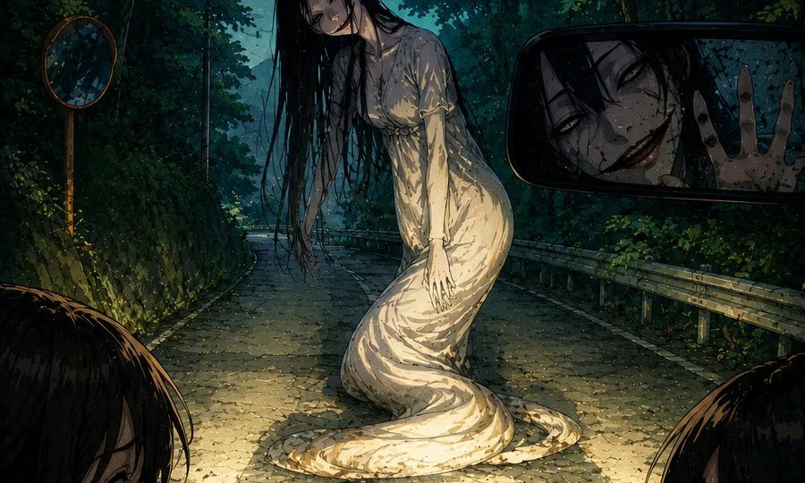 The Snake Woman of the Mountain Road