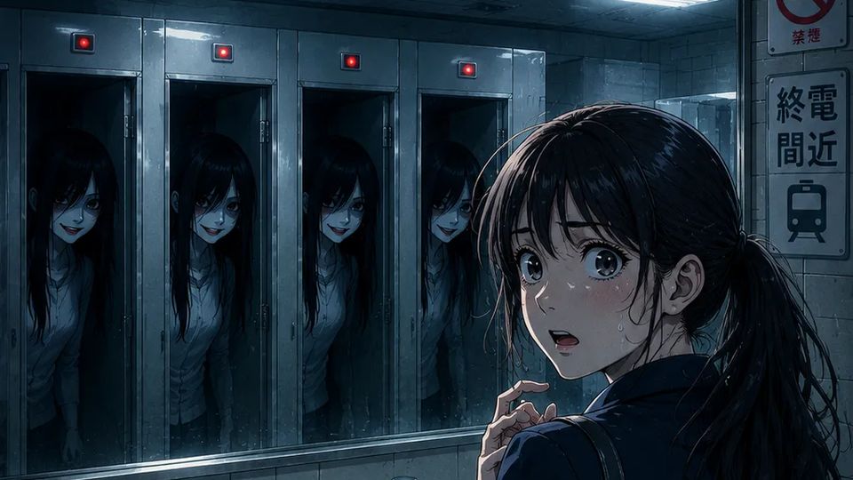 The Pre-Midnight Train Restroom