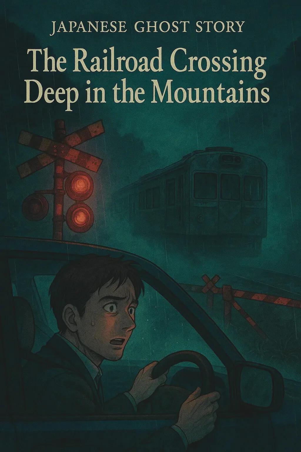 The Railroad Crossing Deep in the Mountains