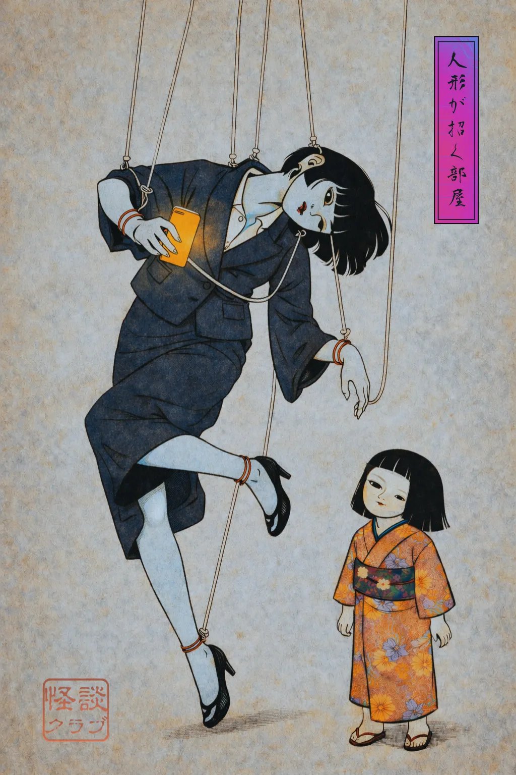 The Room with the Doll 浮世絵サムネイル