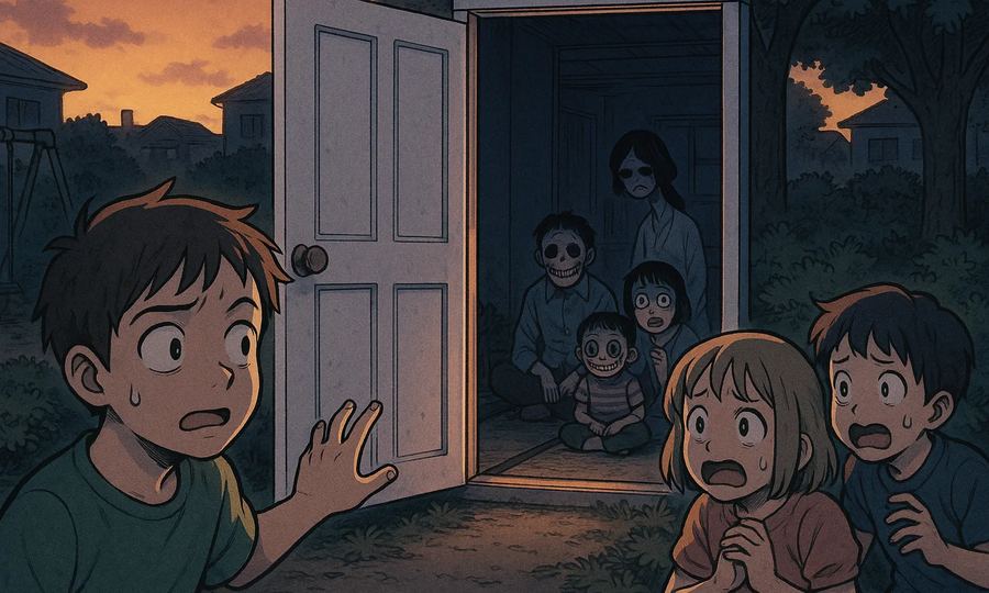 隣のドア