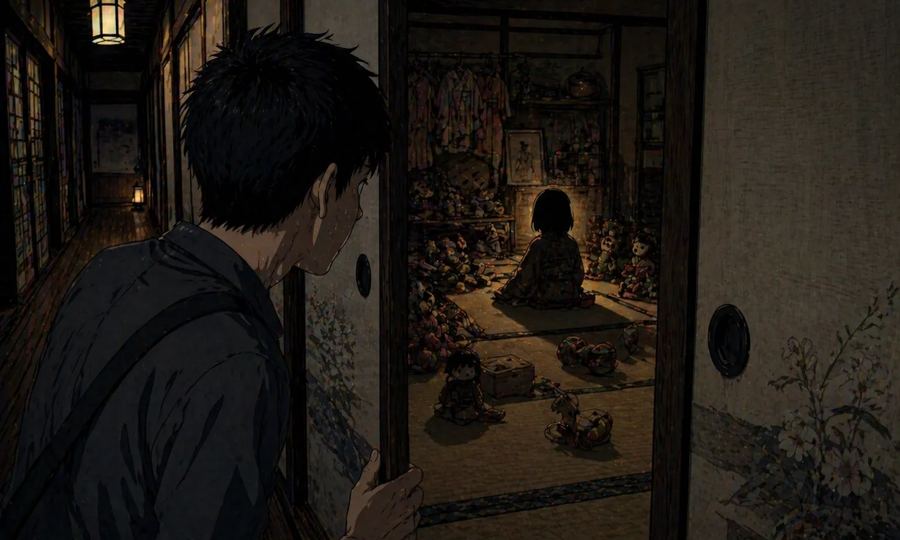民宿の部屋