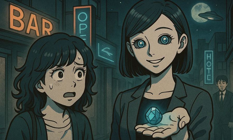 宇宙人が迎えに来る