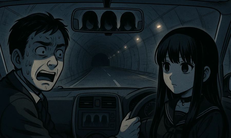 トンネルの先