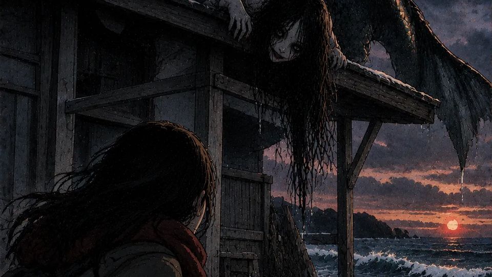 The Beach House in Winter