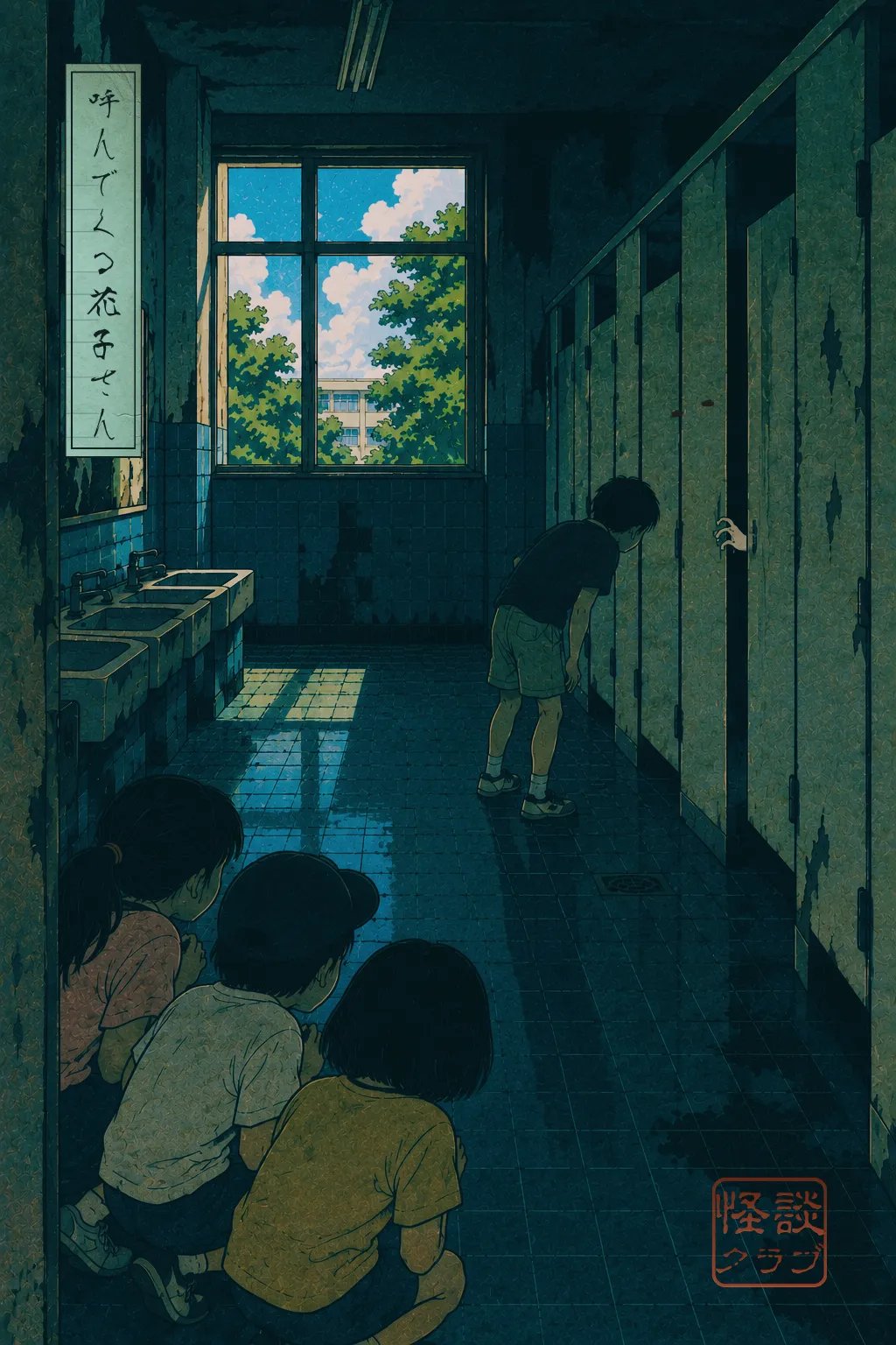 The Hanako-san Who Calls 浮世絵サムネイル