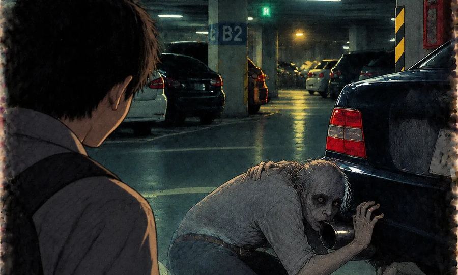 The Old Man in the Parking Garage