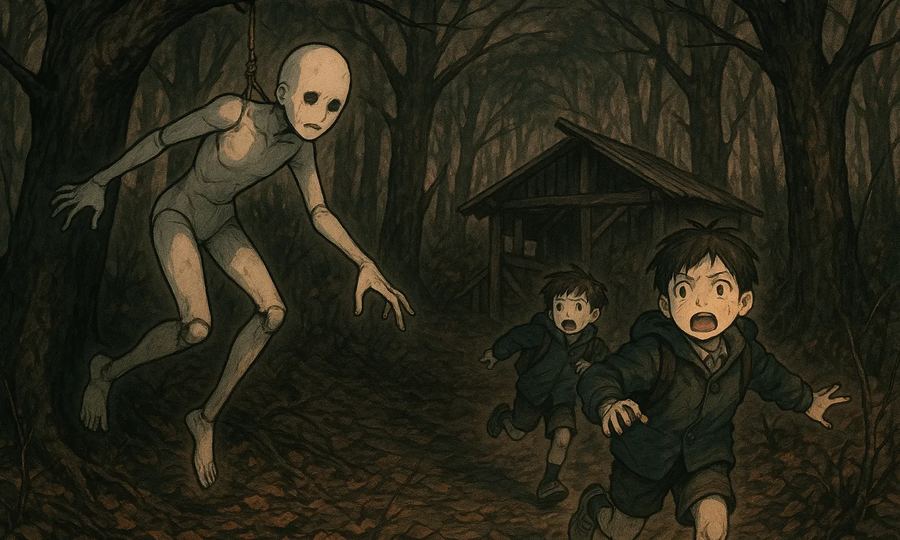 マネキンの潜む森