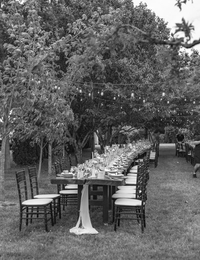 Kurtz Orchard Niagara-on-the-Lake Garden party wedding reception