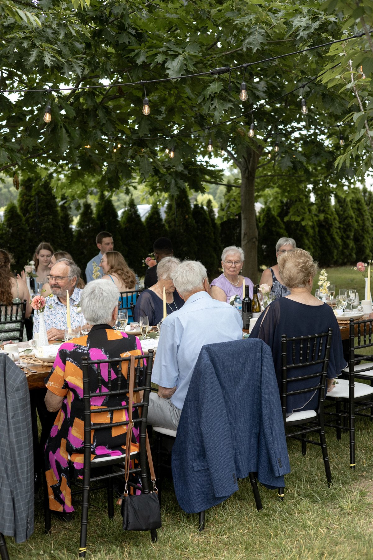 Wedding reception at Kurtz Orchards Niagara-on-the-Lake