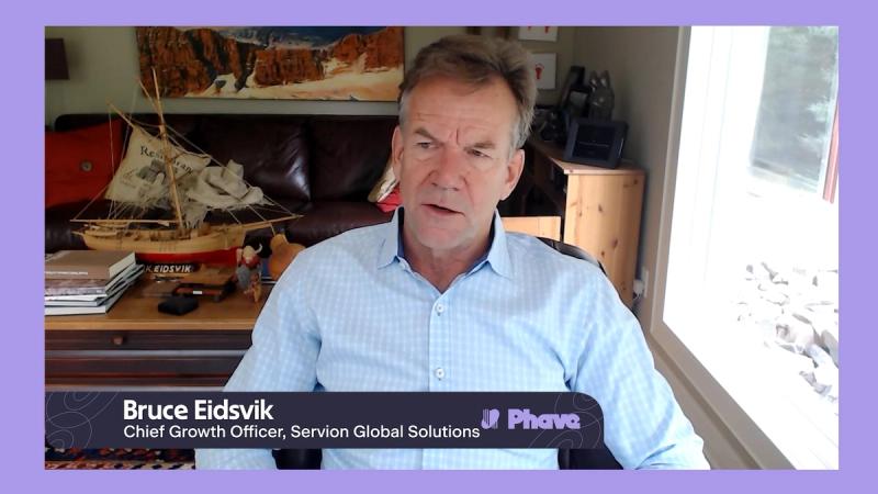 Bruce Eidsvik, Servion