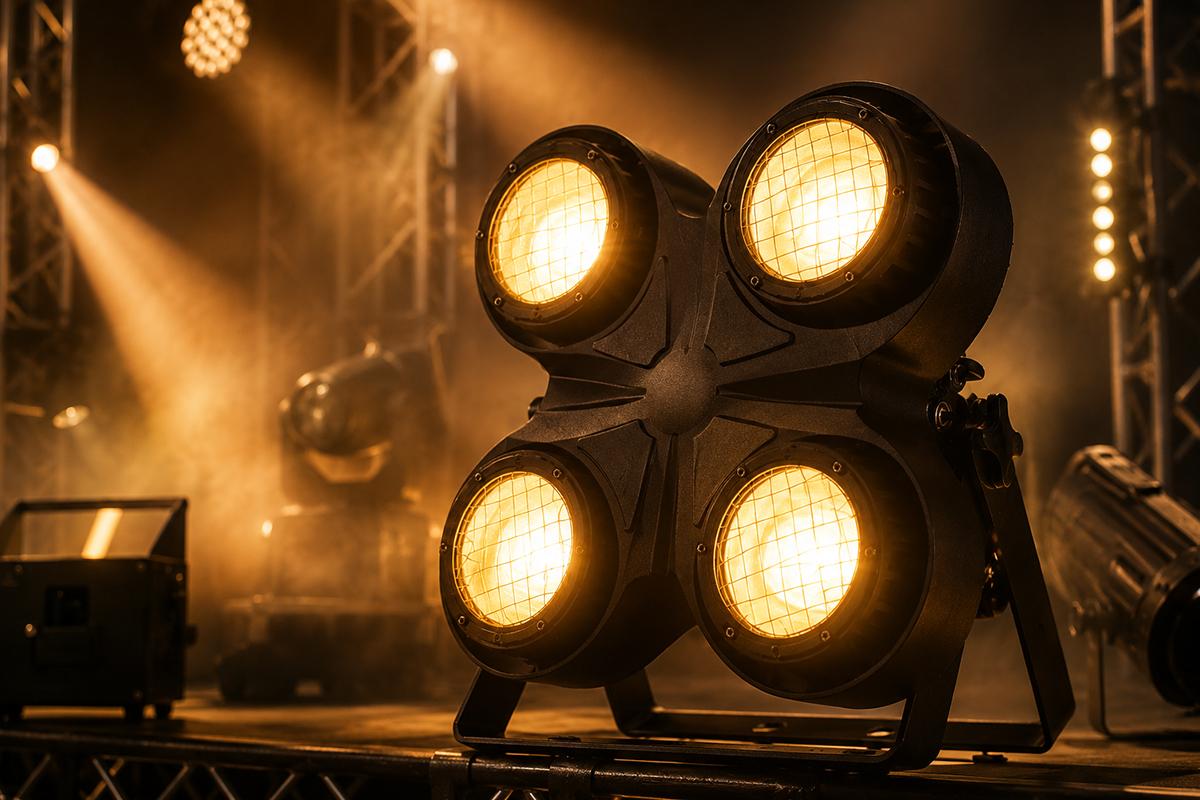 Wash blinder and bar lights