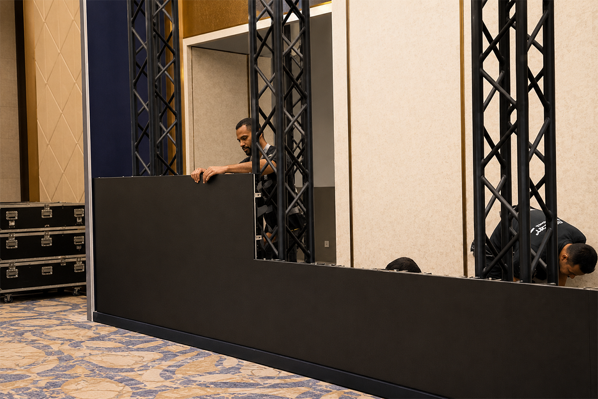 LED screens built for live events