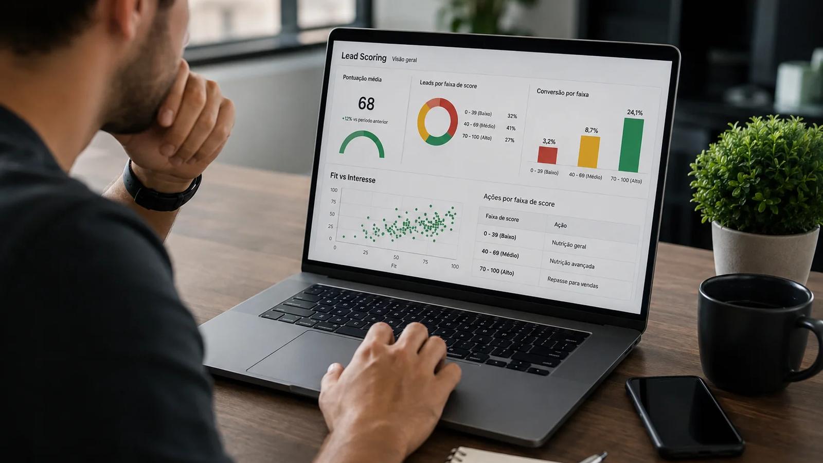 Lead scoring: como criar critérios de fit e interesse que geram ação