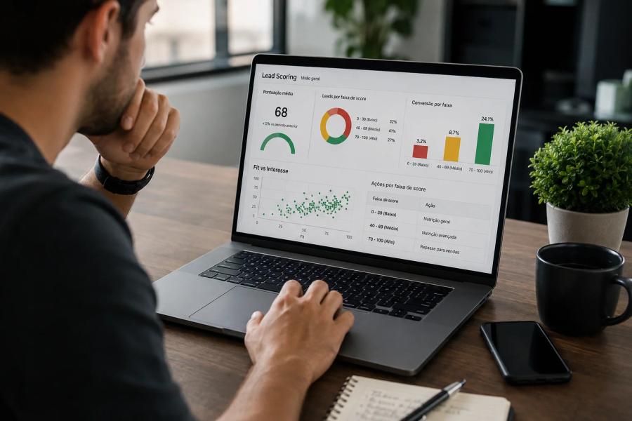 Lead scoring: como criar critérios de fit e interesse que geram ação
